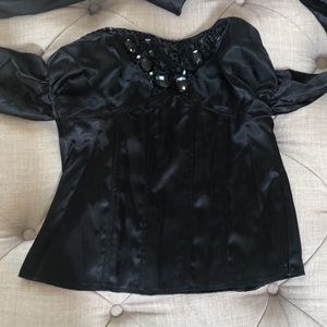 NWT Charlotte Russe Tie Back Top